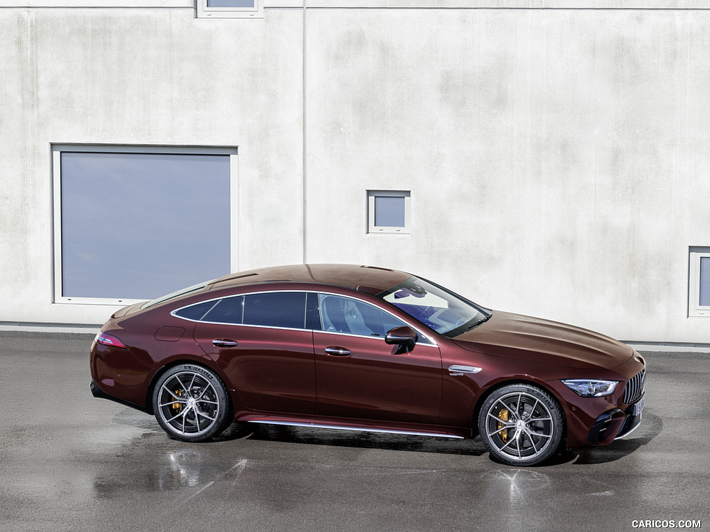 2022 Mercedes-AMG GT 53 4MATIC+ 4-Door Coupe (Color: Rubellite Red) - Side