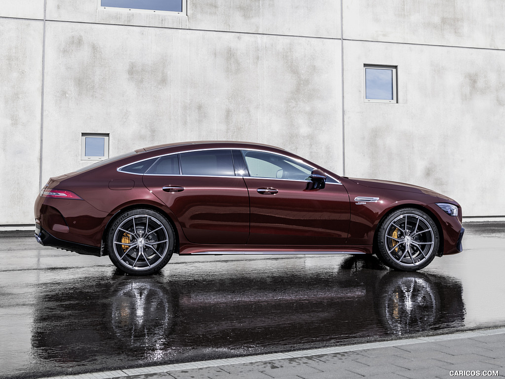 2022 Mercedes-AMG GT 53 4MATIC+ 4-Door Coupe (Color: Rubellite Red) - Side