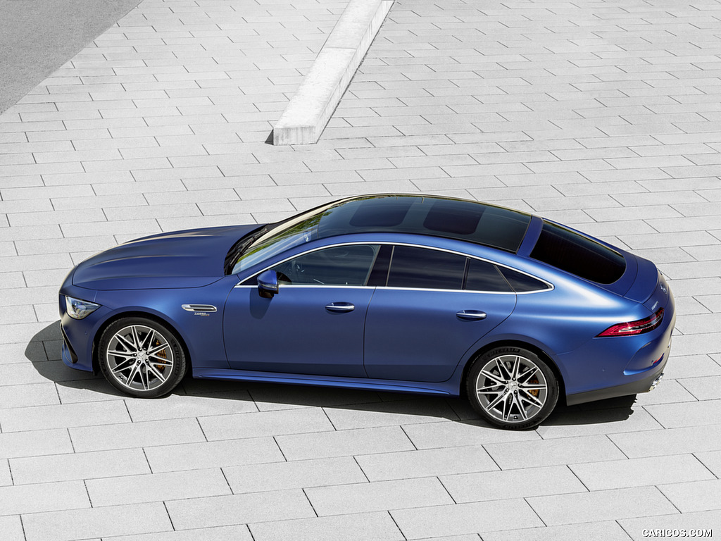 2022 Mercedes-AMG GT 53 4MATIC+ 4-Door Coupe (Color: Spectrale Blue Magno) - Side