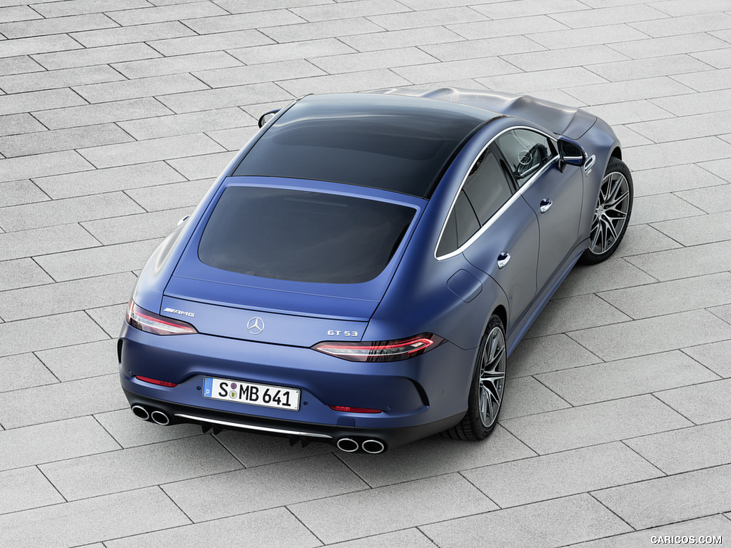 2022 Mercedes-AMG GT 53 4MATIC+ 4-Door Coupe (Color: Spectrale Blue Magno) - Top