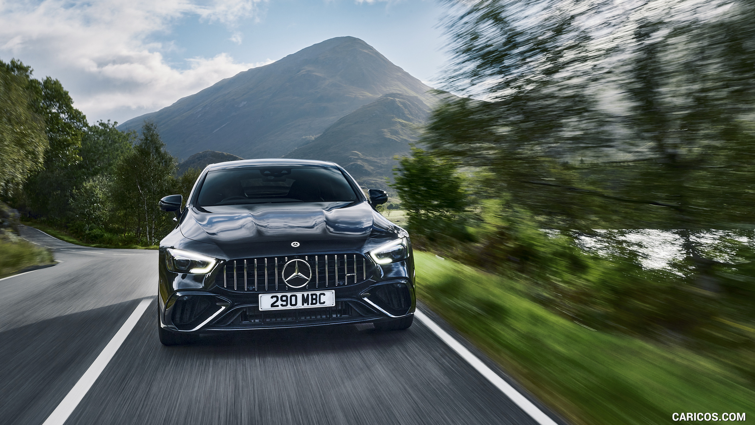 2022 Mercedes-AMG GT 63 S E Performance (UK-Spec) - Front, #55 of 88