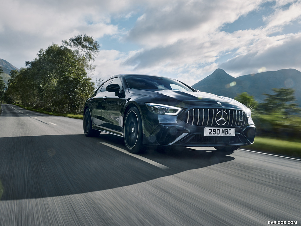 2022 Mercedes-AMG GT 63 S E Performance (UK-Spec) - Front Three-Quarter