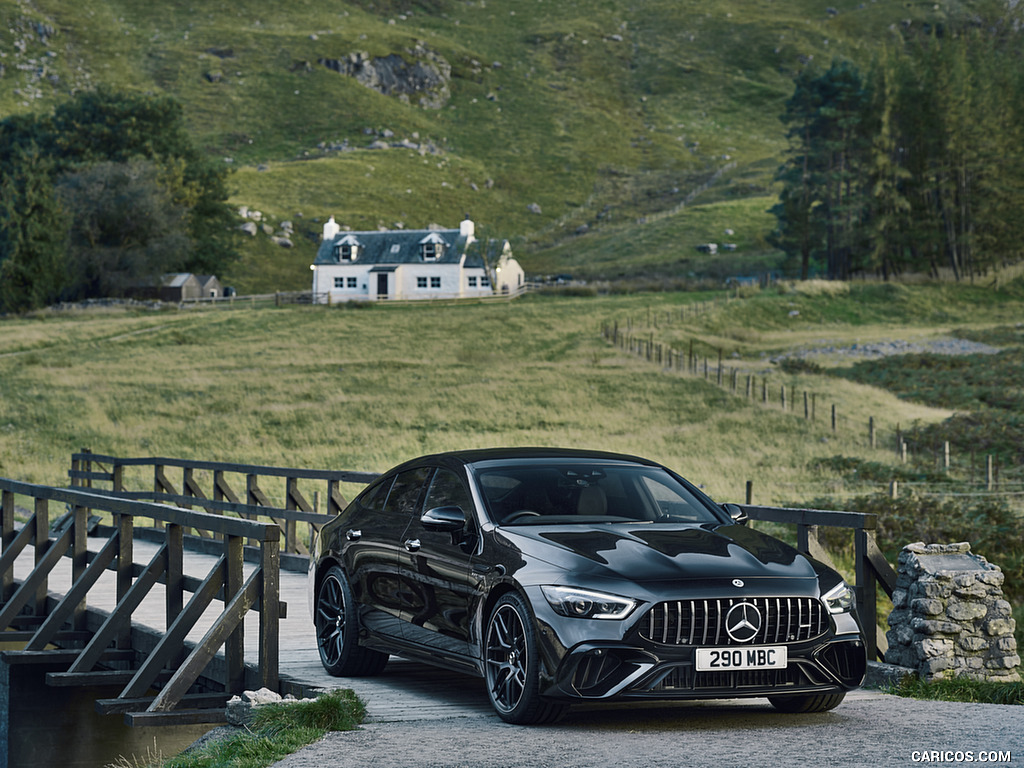 2022 Mercedes-AMG GT 63 S E Performance (UK-Spec) - Front Three-Quarter