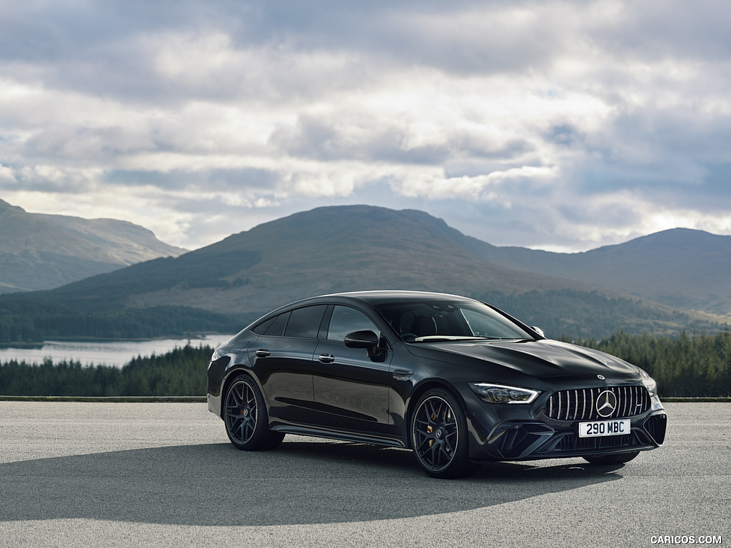 2022 Mercedes-AMG GT 63 S E Performance (UK-Spec) - Front Three-Quarter