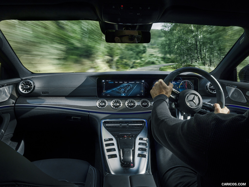 2022 Mercedes-AMG GT 63 S E Performance (UK-Spec) - Interior, Cockpit