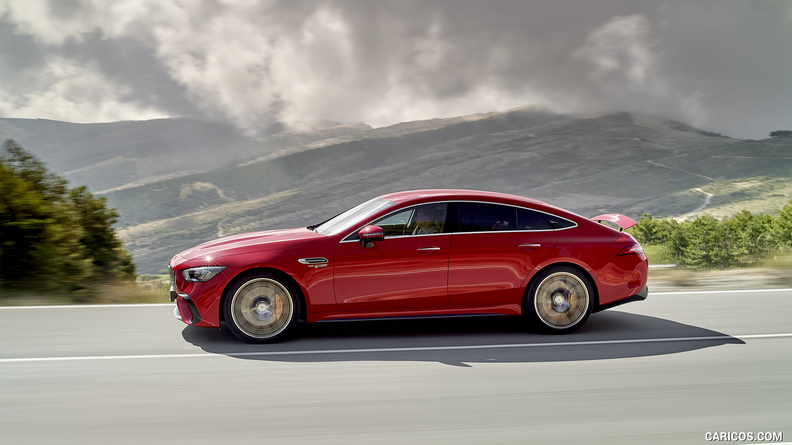 2022 Mercedes-AMG GT 63 S E Performance 4MATIC+ (Color: Jupiter Red), #2 of 88