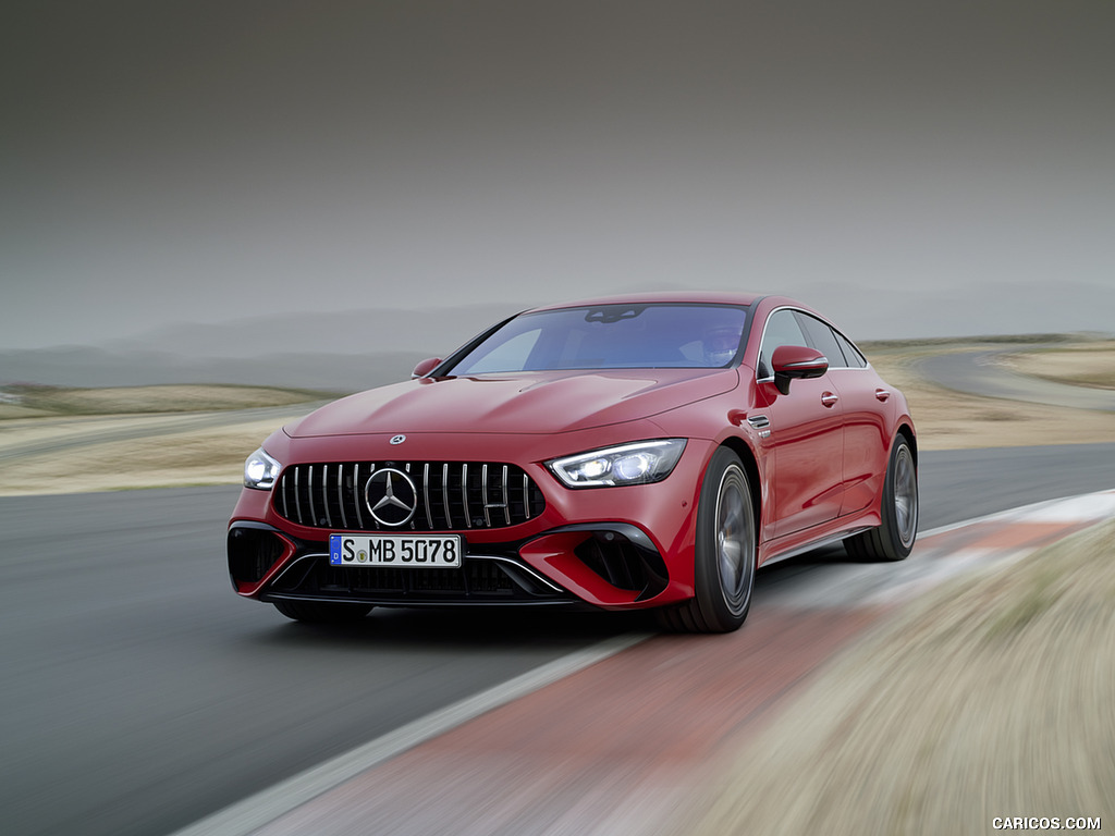 2022 Mercedes-AMG GT 63 S E Performance 4MATIC+ (Color: Jupiter Red) - Front