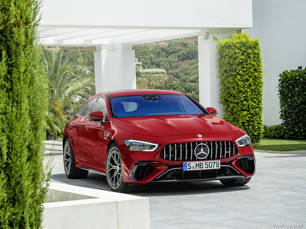 2022 Mercedes-AMG GT 63 S E Performance 4MATIC+ (Color: Jupiter Red) - Front