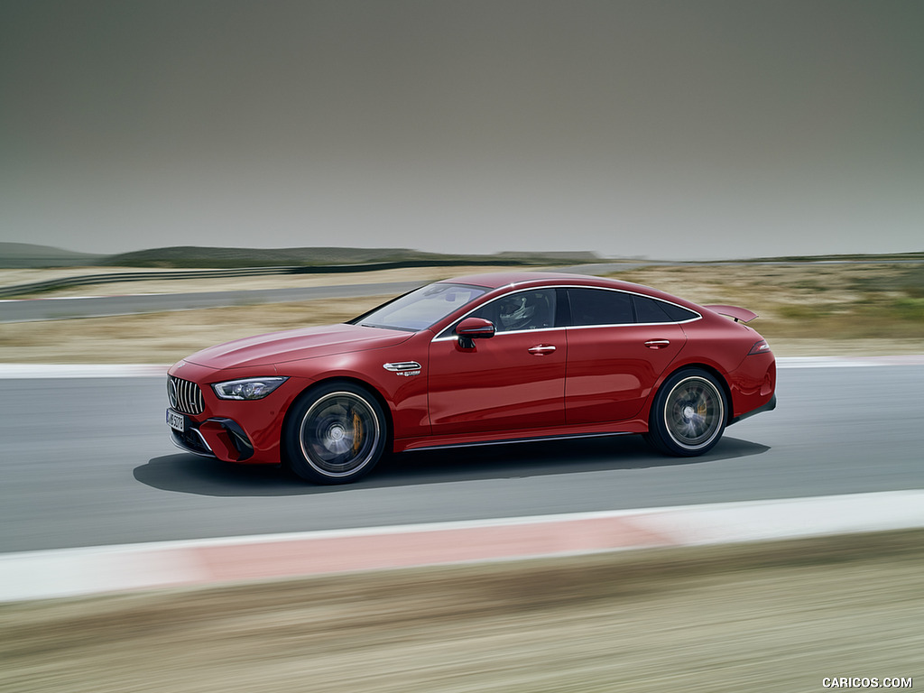 2022 Mercedes-AMG GT 63 S E Performance 4MATIC+ (Color: Jupiter Red) - Side