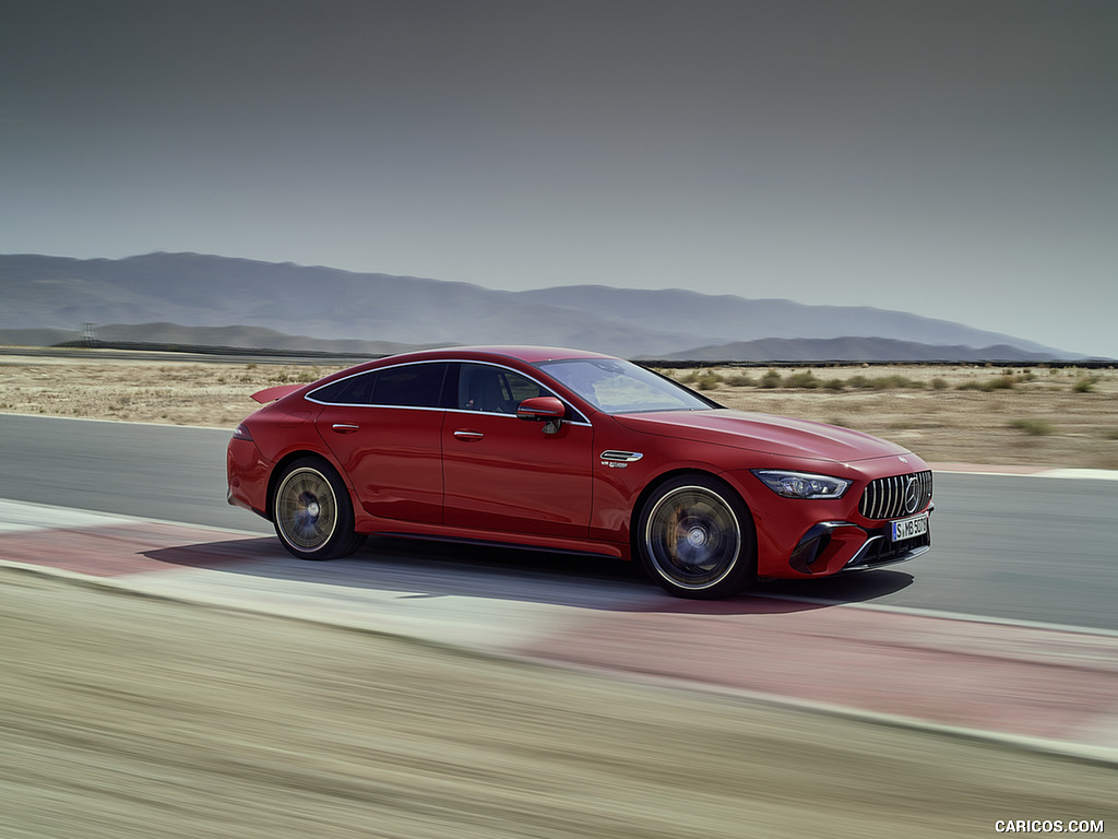 2022 Mercedes-AMG GT 63 S E Performance 4MATIC+ (Color: Jupiter Red) - Side