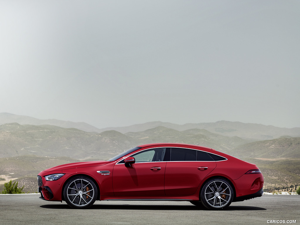 2022 Mercedes-AMG GT 63 S E Performance 4MATIC+ (Color: Jupiter Red) - Side