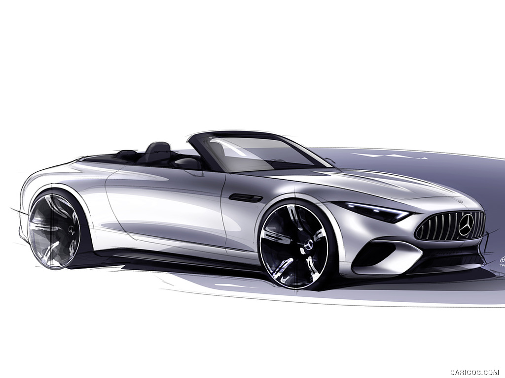 2022 Mercedes-AMG SL - Design Sketch