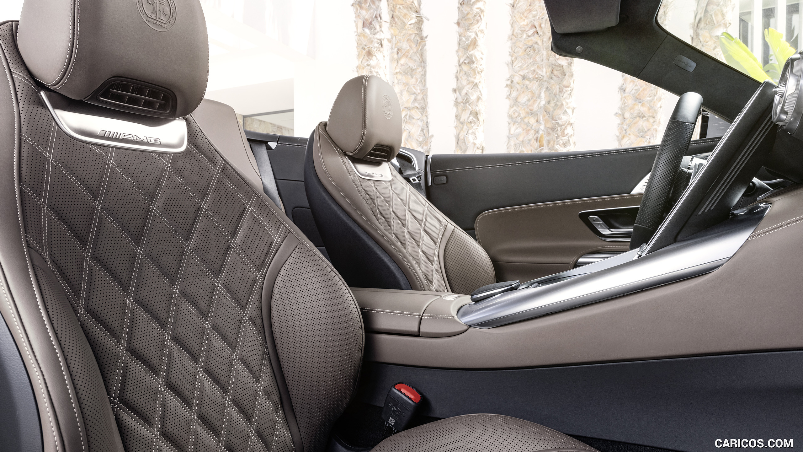 2022 Mercedes-AMG SL 55 4MATIC+ (Color: Alpine Grey Uni) - Interior, Seats, #98 of 235