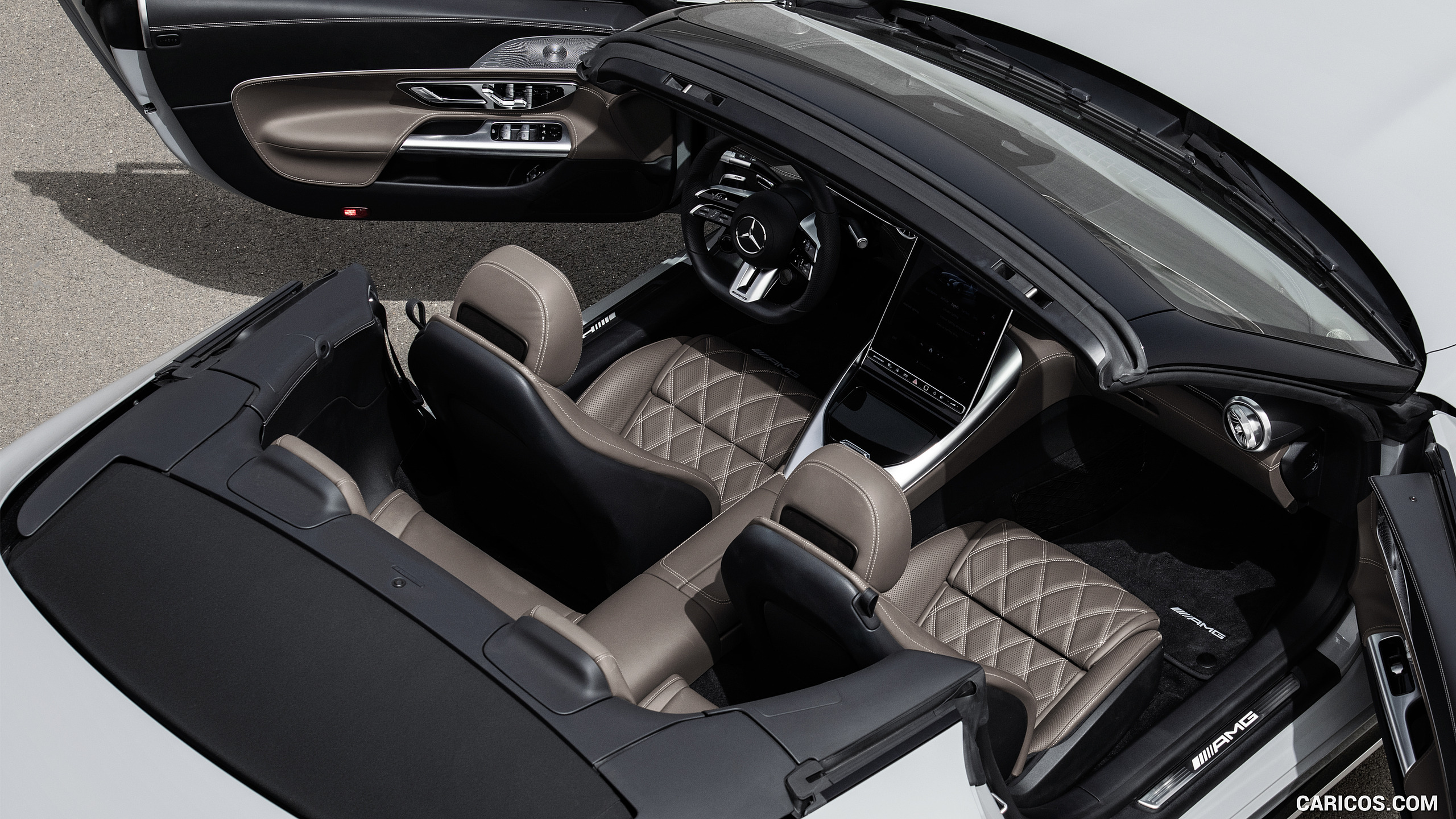 2022 Mercedes-AMG SL 55 4MATIC+ (Color: Alpine Grey Uni) - Interior, #93 of 235