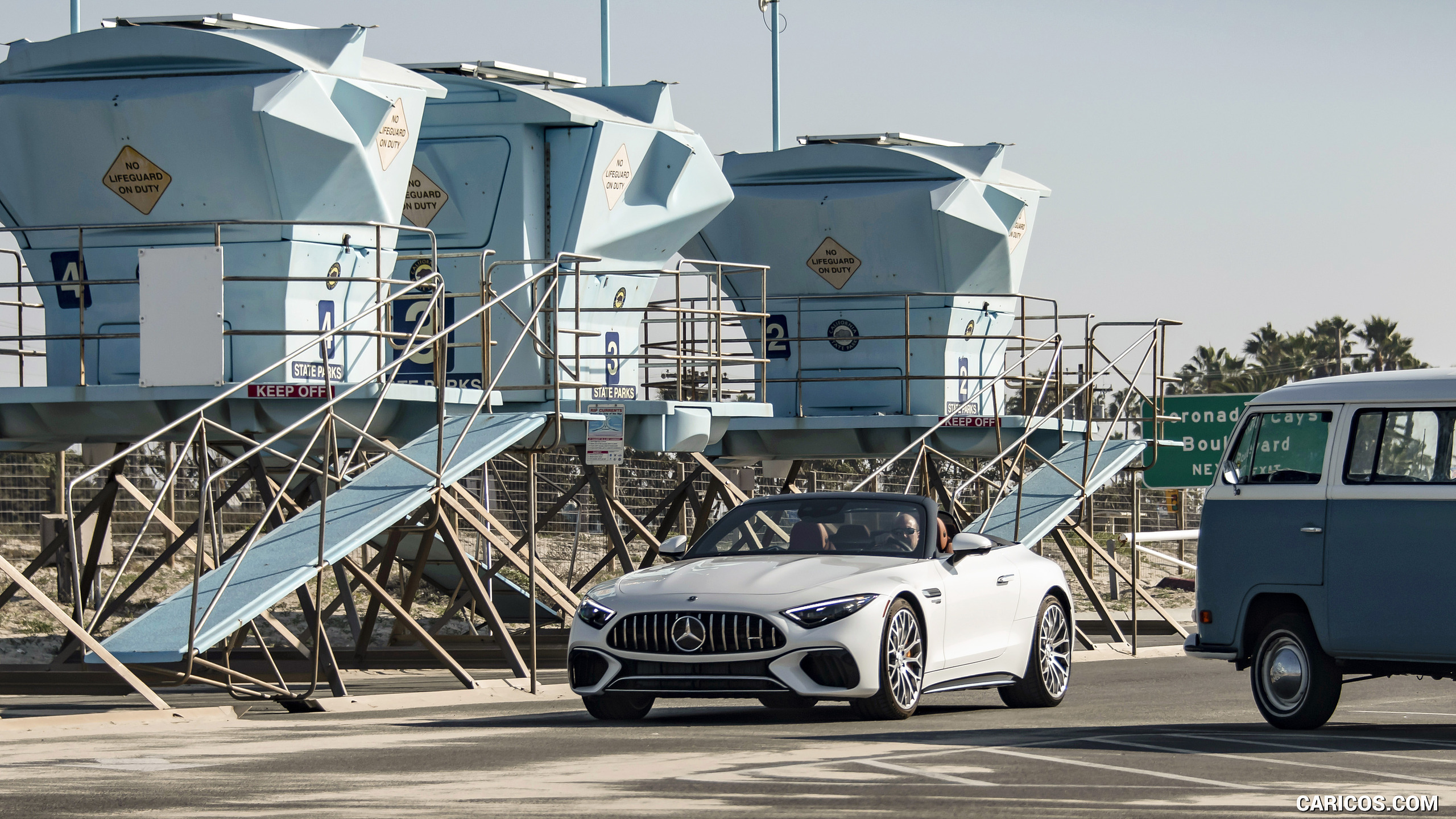 2022 Mercedes-AMG SL 55 4MATIC+ (Color: Opalith White Bright), #127 of 235