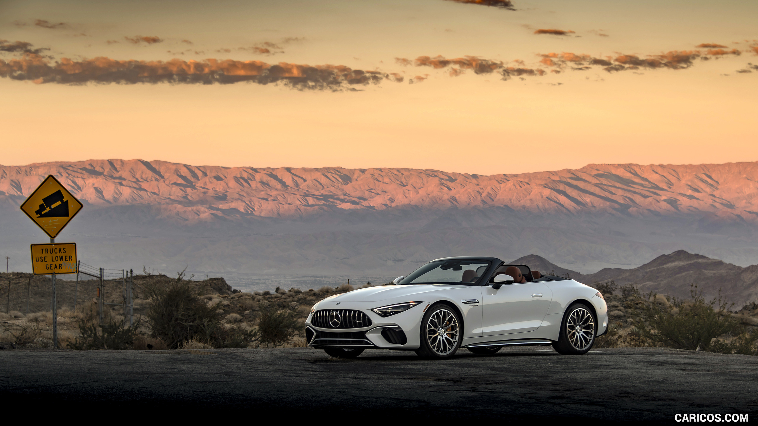 2022 Mercedes-AMG SL 55 4MATIC+ (Color: Opalith White Bright), #147 of 235