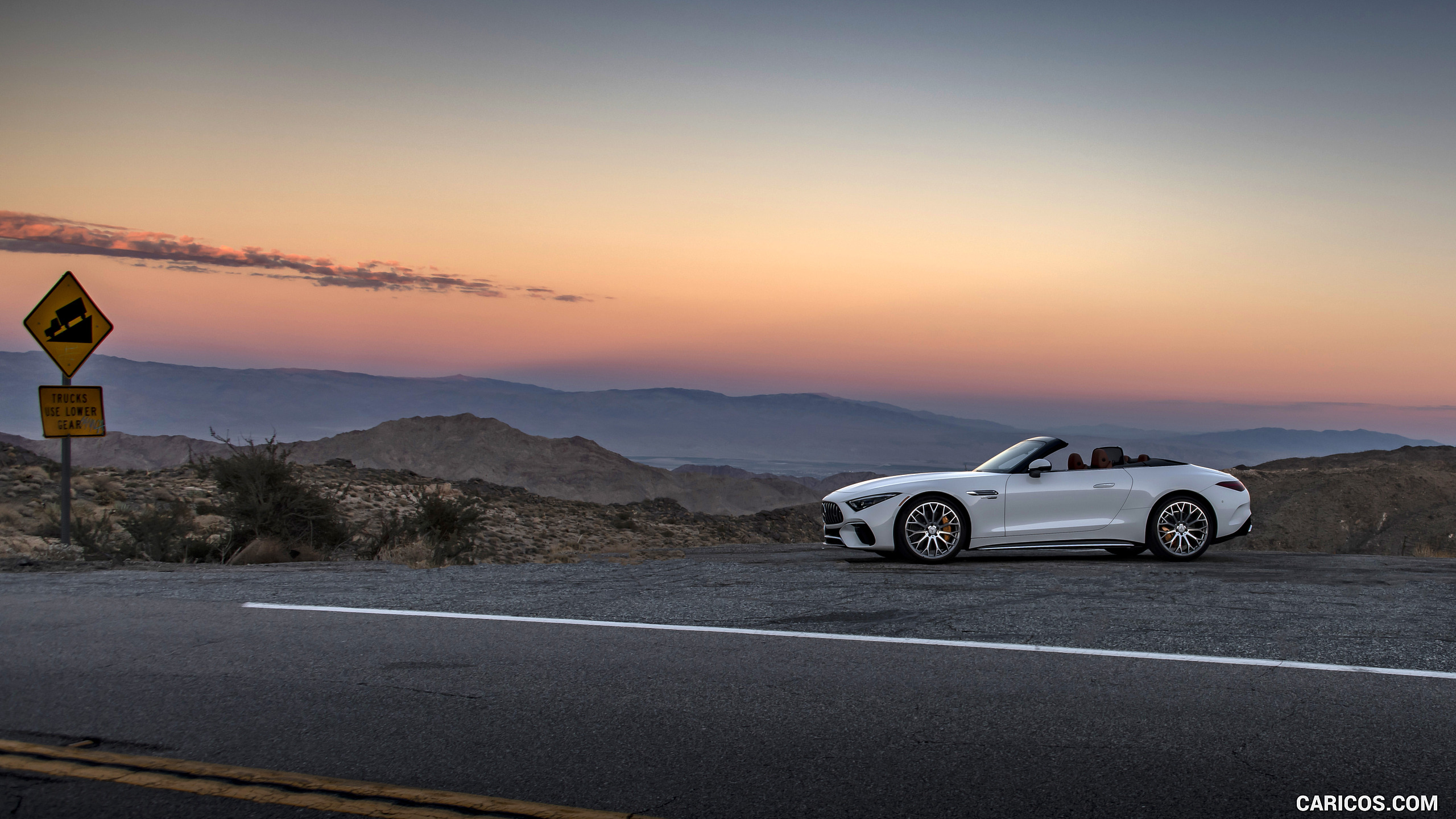 2022 Mercedes-AMG SL 55 4MATIC+ (Color: Opalith White Bright), #150 of 235