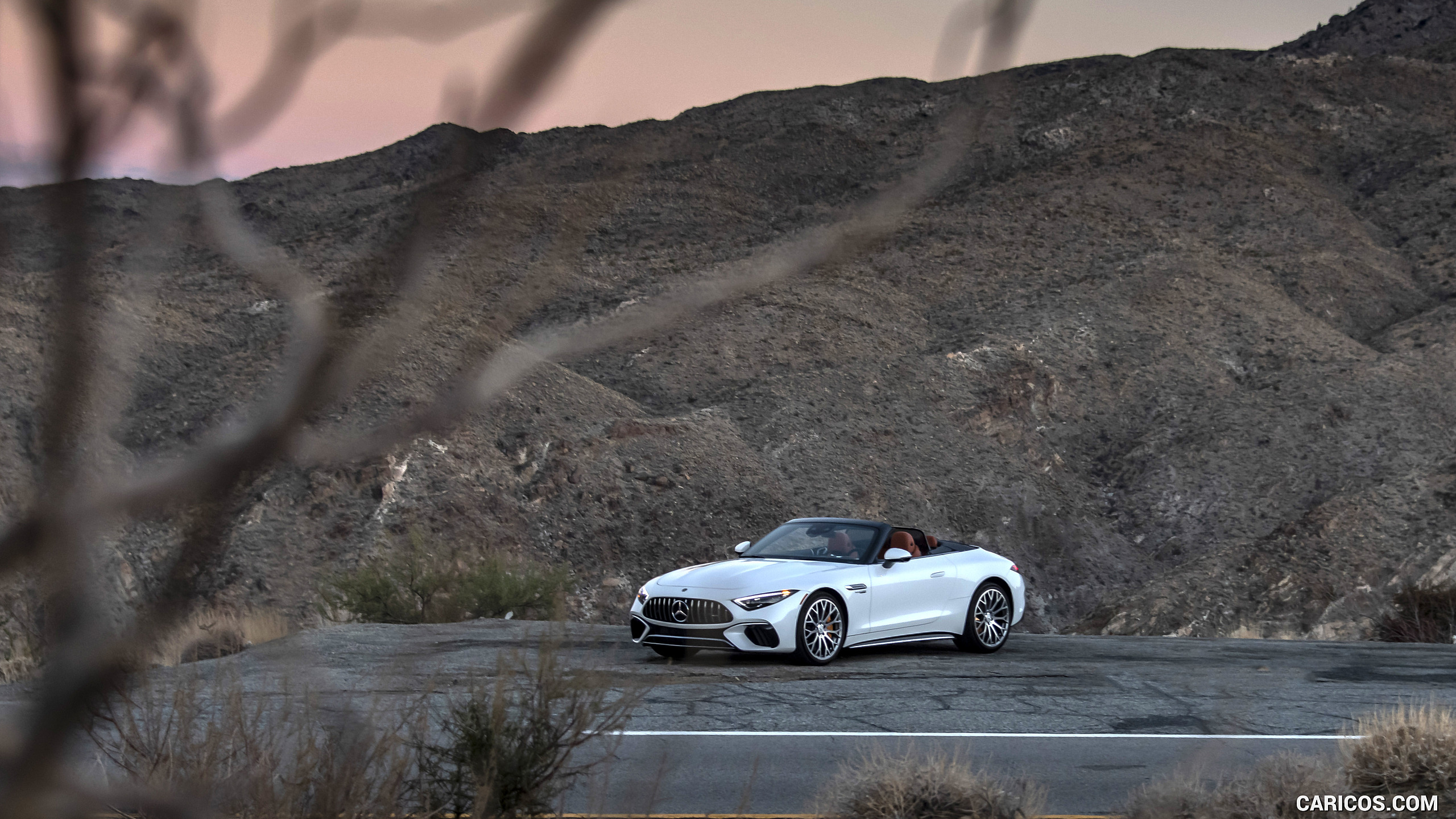 2022 Mercedes-AMG SL 55 4MATIC+ (Color: Opalith White Bright), #153 of 235