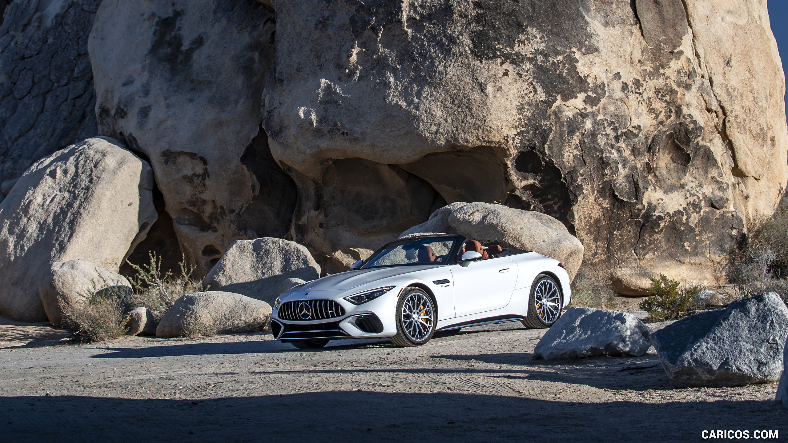 2022 Mercedes-AMG SL 55 4MATIC+ (Color: Opalith White Bright), #154 of 235
