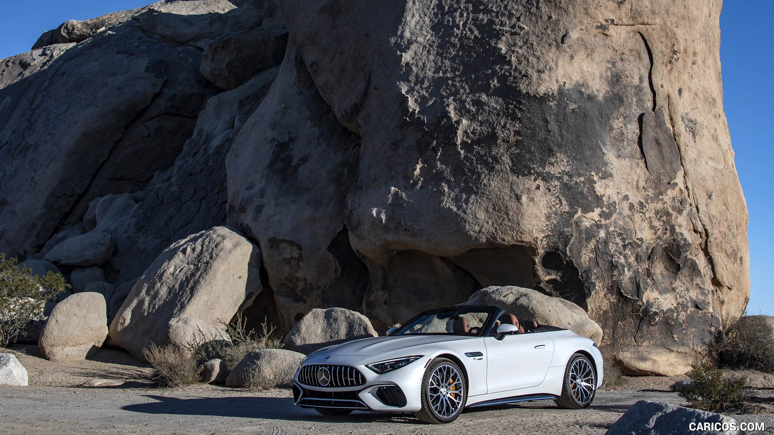 2022 Mercedes-AMG SL 55 4MATIC+ (Color: Opalith White Bright), #155 of 235