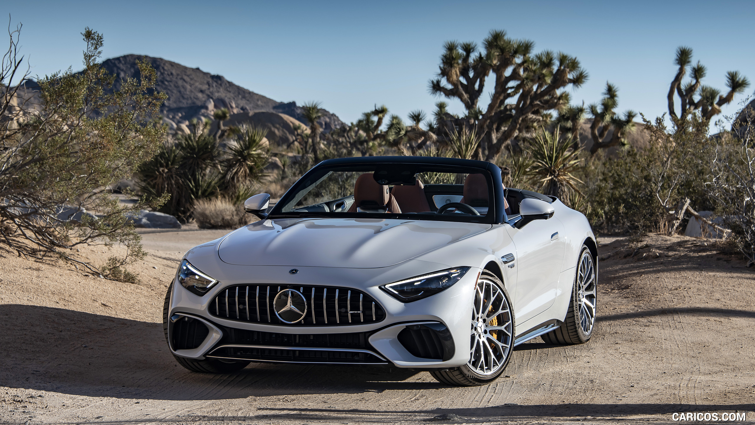 2022 Mercedes-AMG SL 55 4MATIC+ (Color: Opalith White Bright), #158 of 235