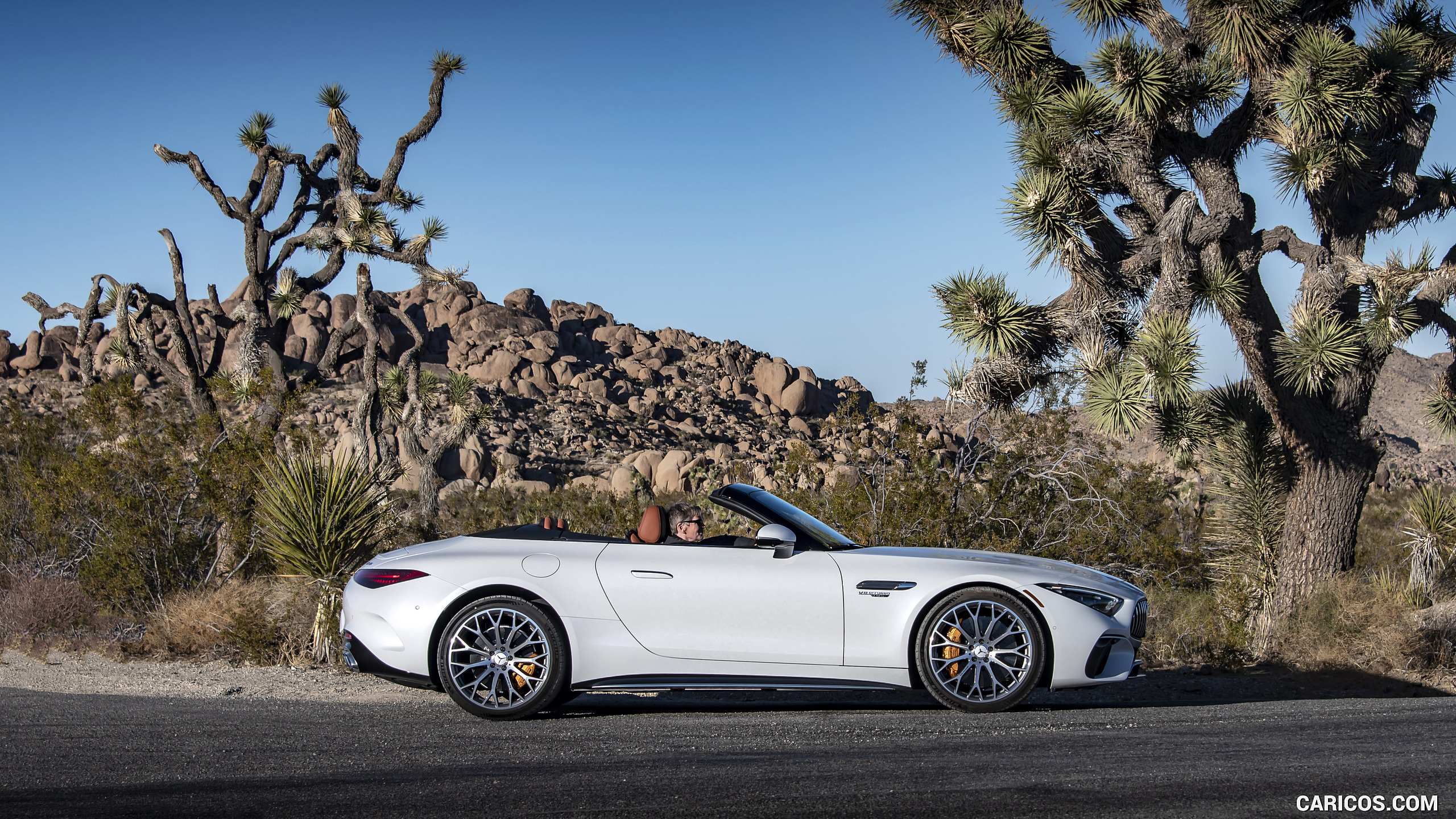 2022 Mercedes-AMG SL 55 4MATIC+ (Color: Opalith White Bright), #160 of 235