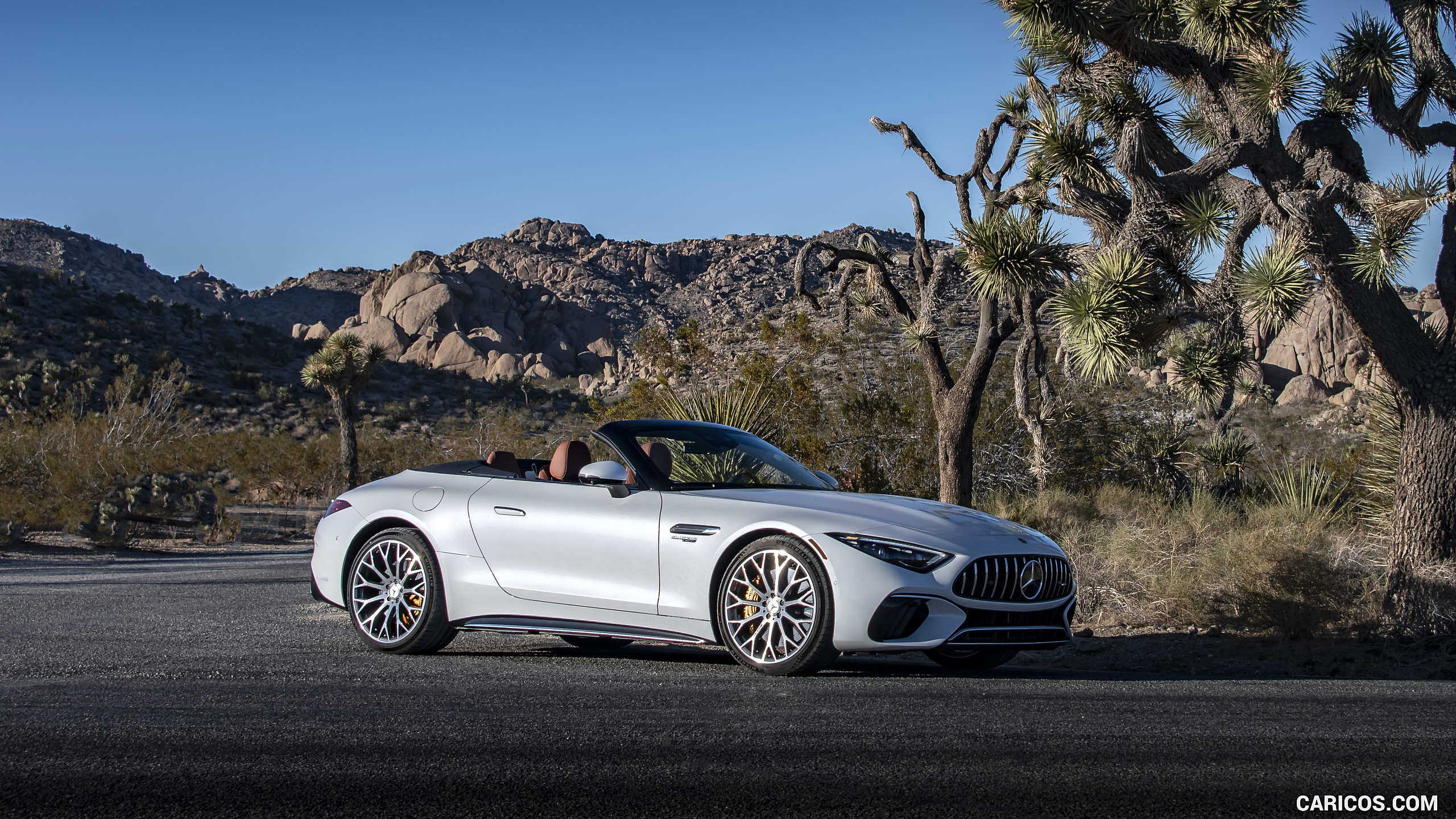 2022 Mercedes-AMG SL 55 4MATIC+ (Color: Opalith White Bright), #161 of 235