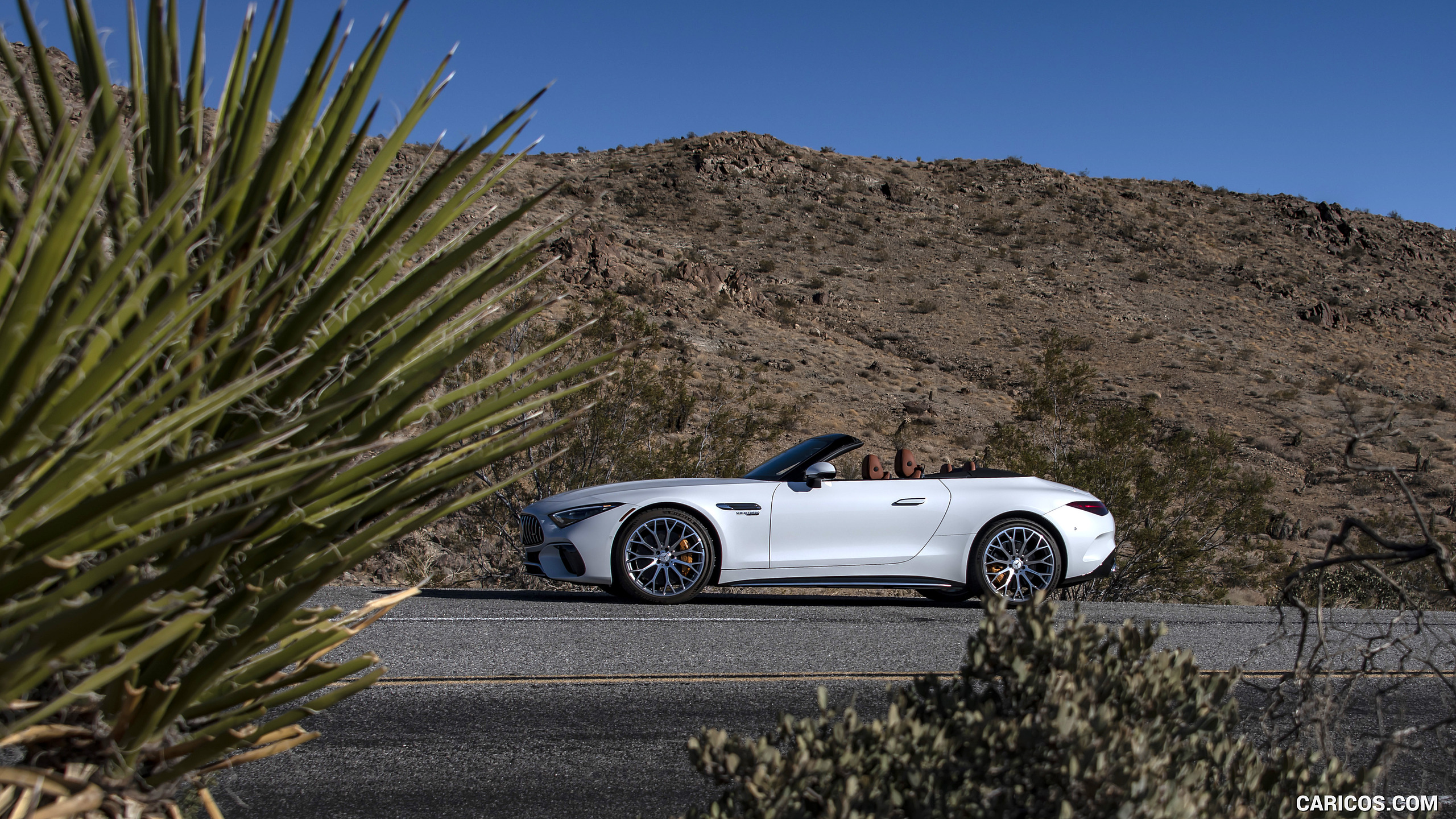 2022 Mercedes-AMG SL 55 4MATIC+ (Color: Opalith White Bright), #162 of 235