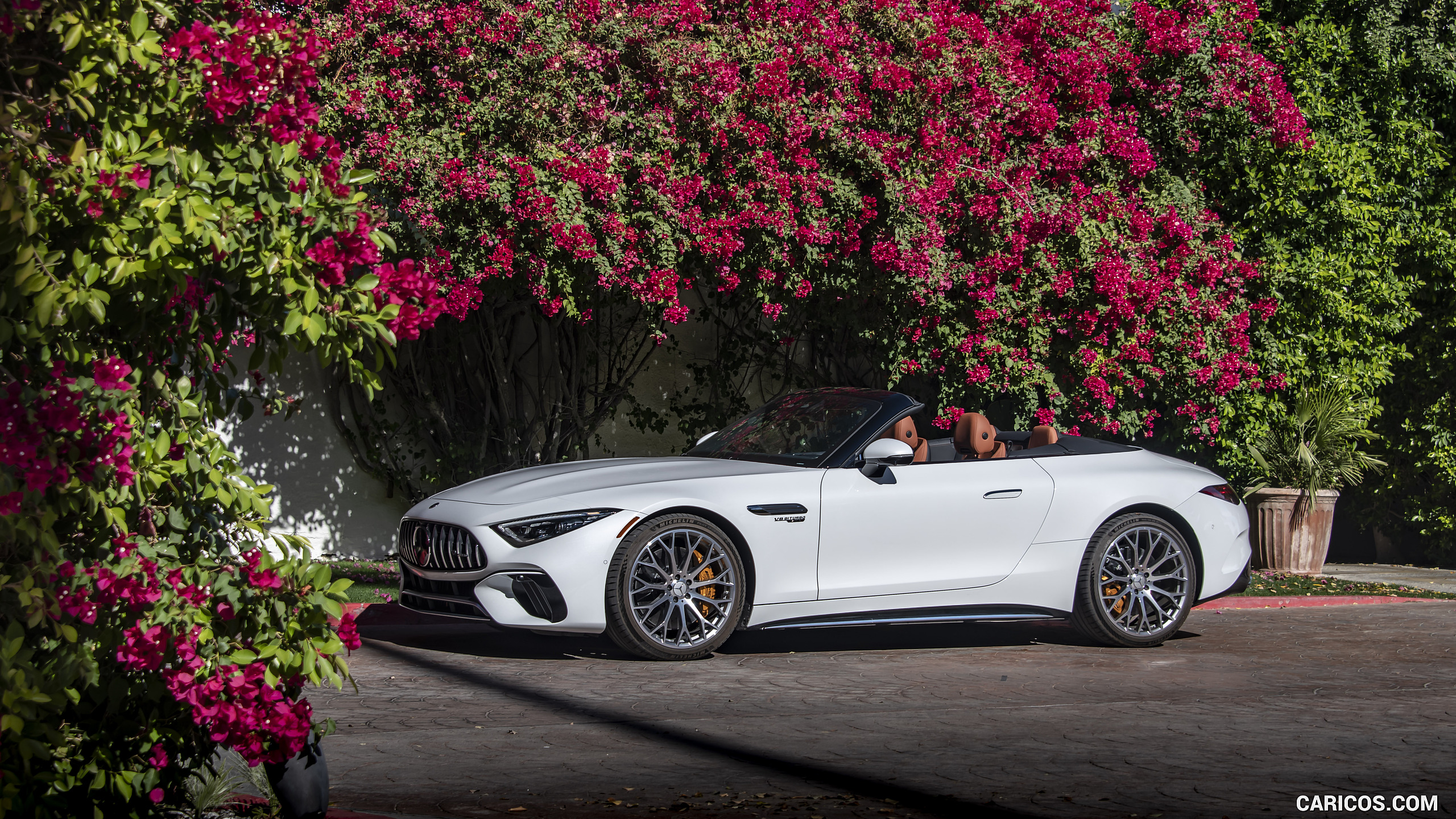 2022 Mercedes-AMG SL 55 4MATIC+ (Color: Opalith White Bright), #163 of 235