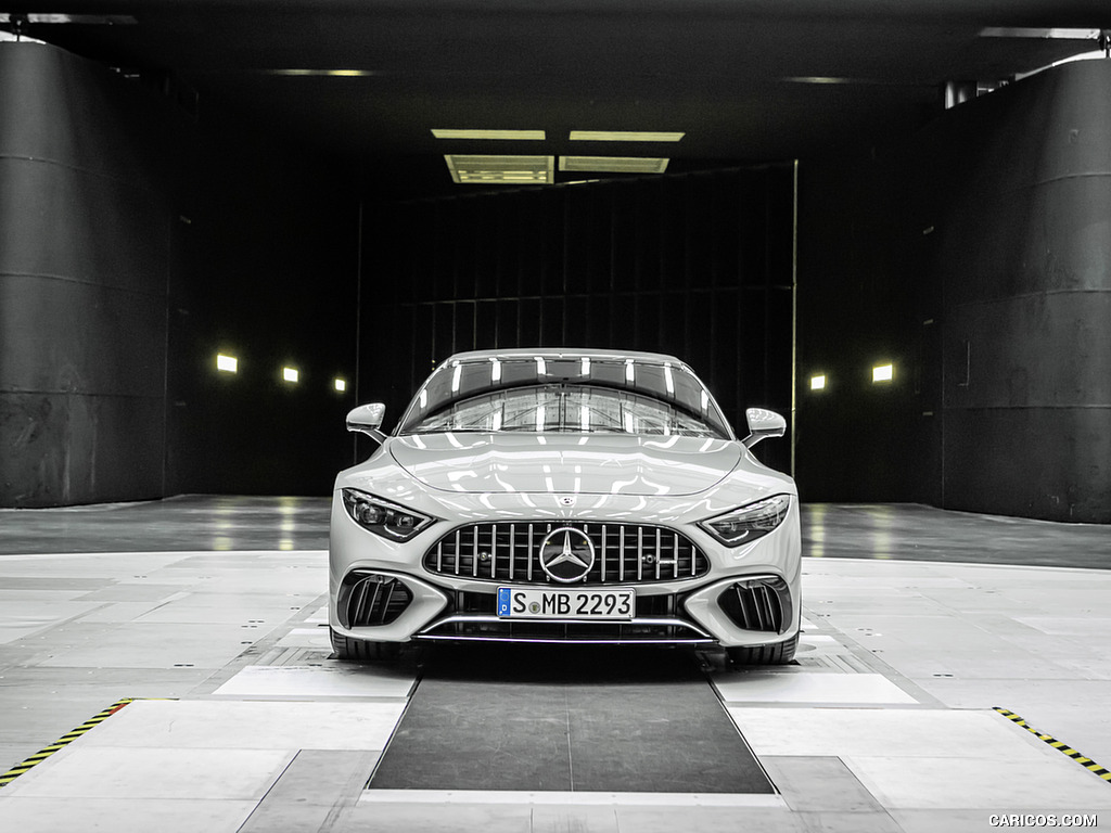 2022 Mercedes-AMG SL 55 4MATIC+ (Color: Alpine Grey Uni) - Aerodynamics