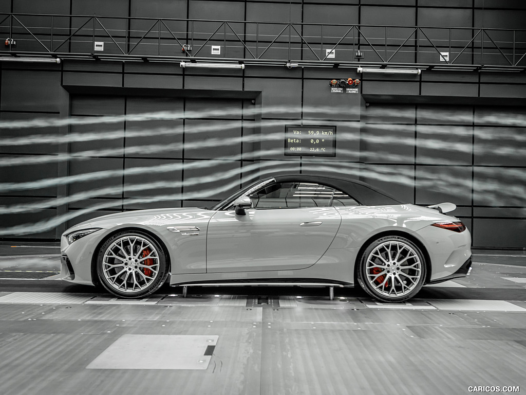 2022 Mercedes-AMG SL 55 4MATIC+ (Color: Alpine Grey Uni) - Aerodynamics