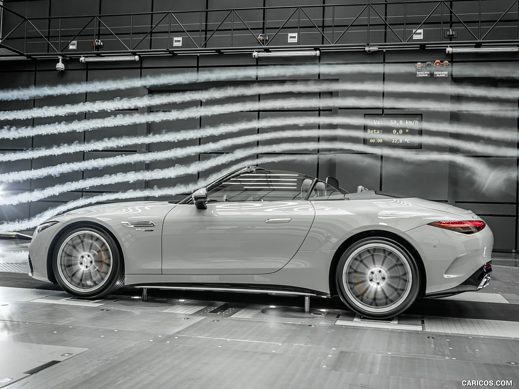 2022 Mercedes-AMG SL 55 4MATIC+ (Color: Alpine Grey Uni) - Aerodynamics