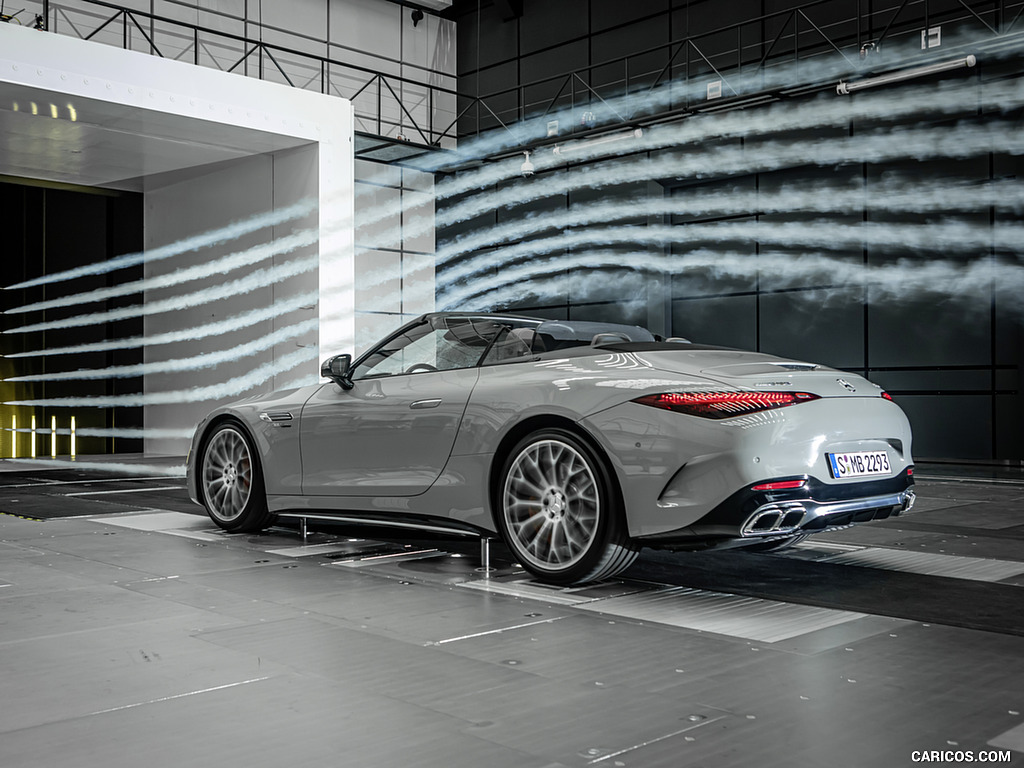 2022 Mercedes-AMG SL 55 4MATIC+ (Color: Alpine Grey Uni) - Aerodynamics