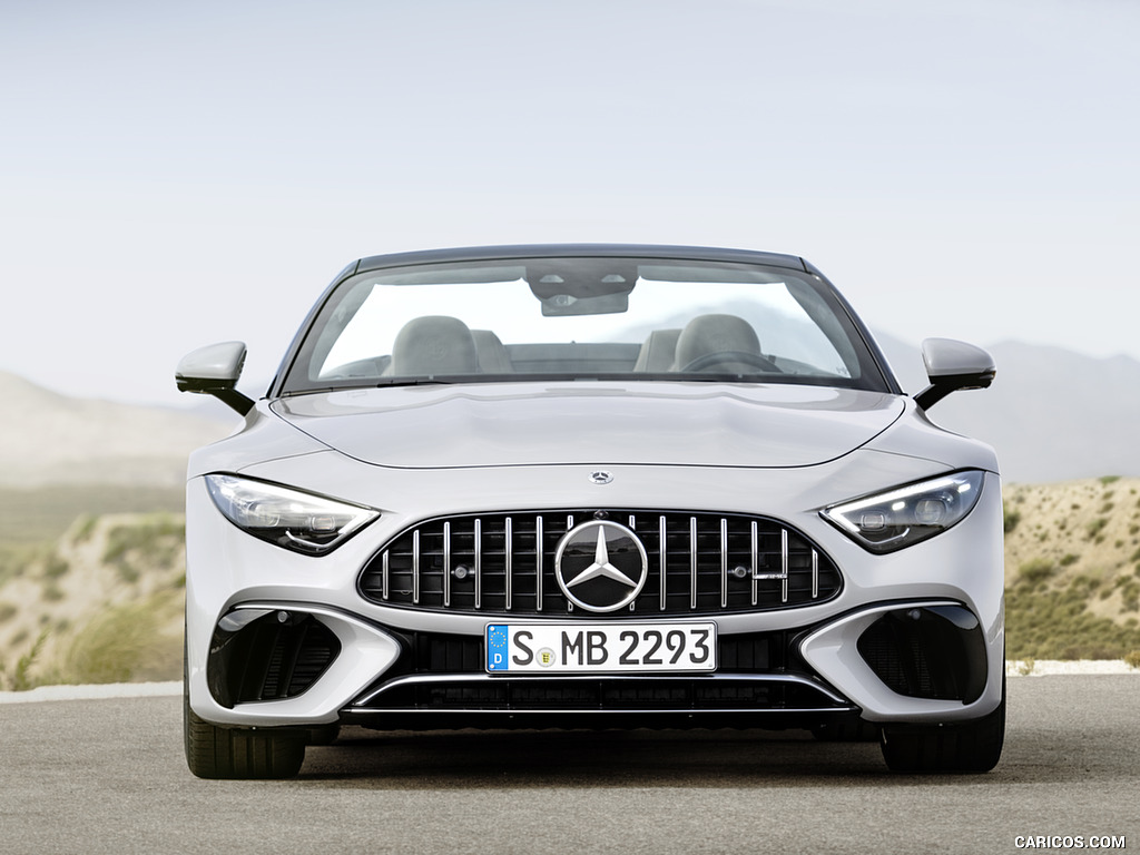 2022 Mercedes-AMG SL 55 4MATIC+ (Color: Alpine Grey Uni) - Front