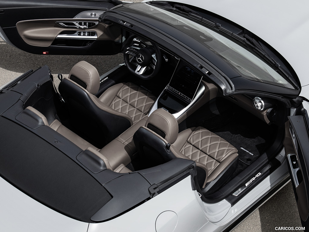 2022 Mercedes-AMG SL 55 4MATIC+ (Color: Alpine Grey Uni) - Interior