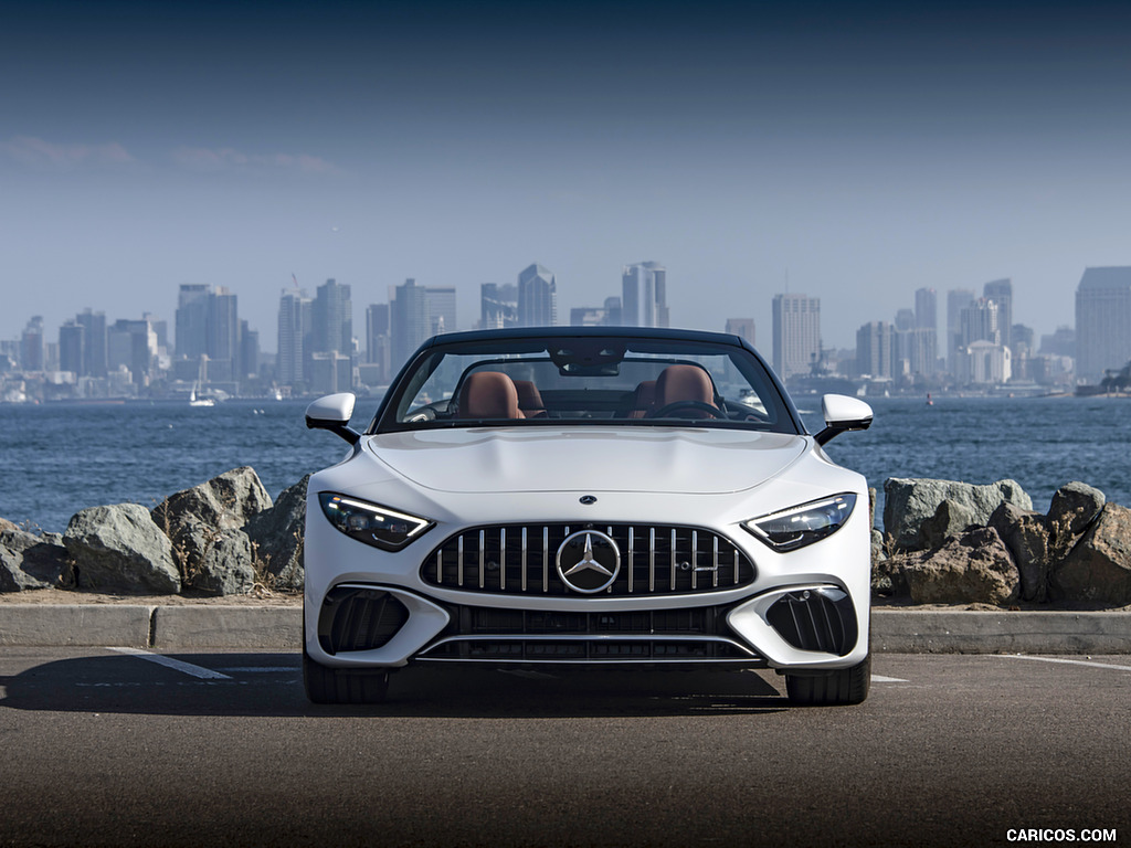 2022 Mercedes-AMG SL 55 4MATIC+ (Color: Opalith White Bright)