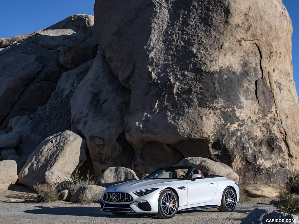 2022 Mercedes-AMG SL 55 4MATIC+ (Color: Opalith White Bright)