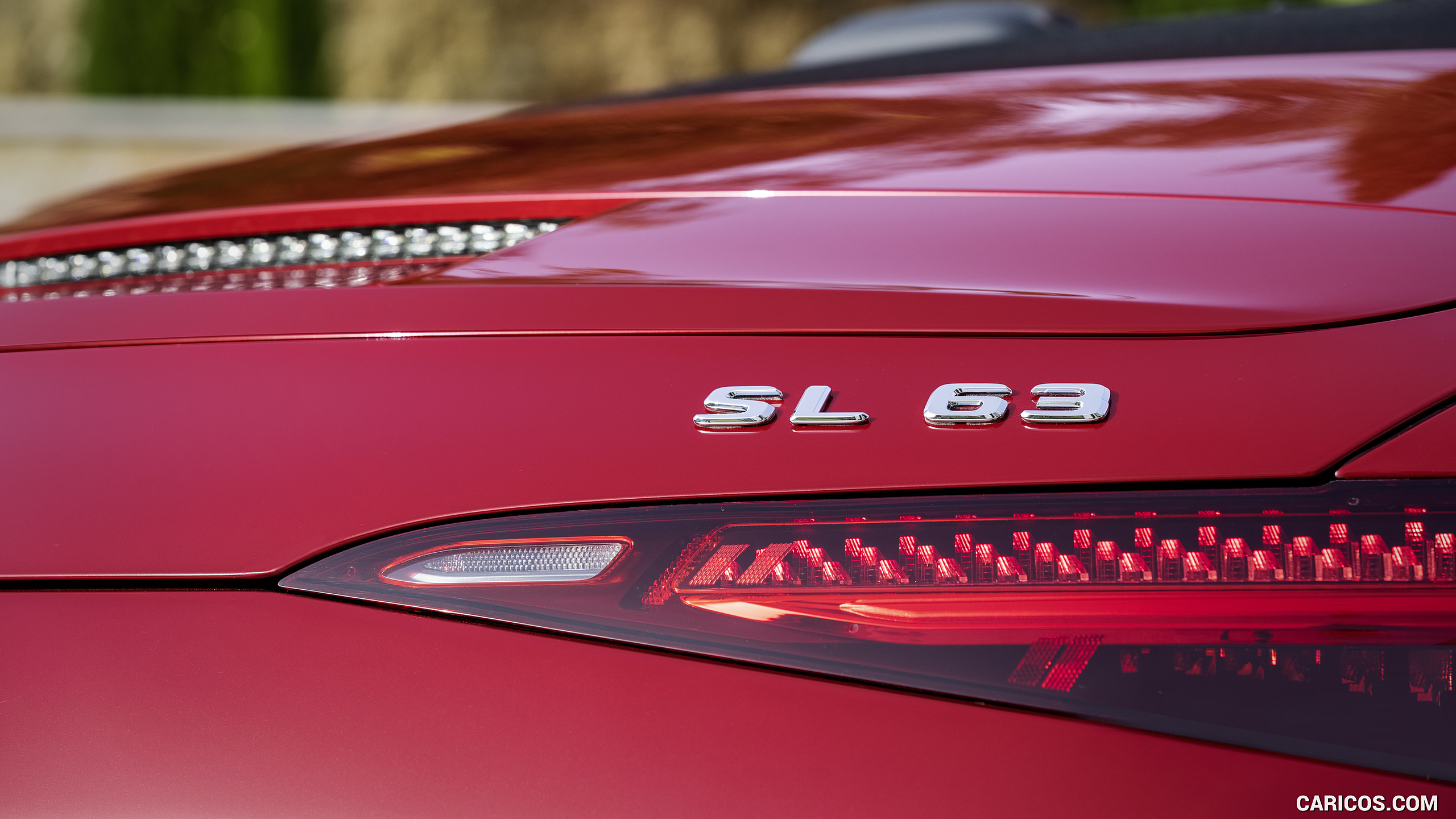 2022 Mercedes-AMG SL 63 4MATIC+ (Color: Patagonia Red Metallic) - Detail, #23 of 235