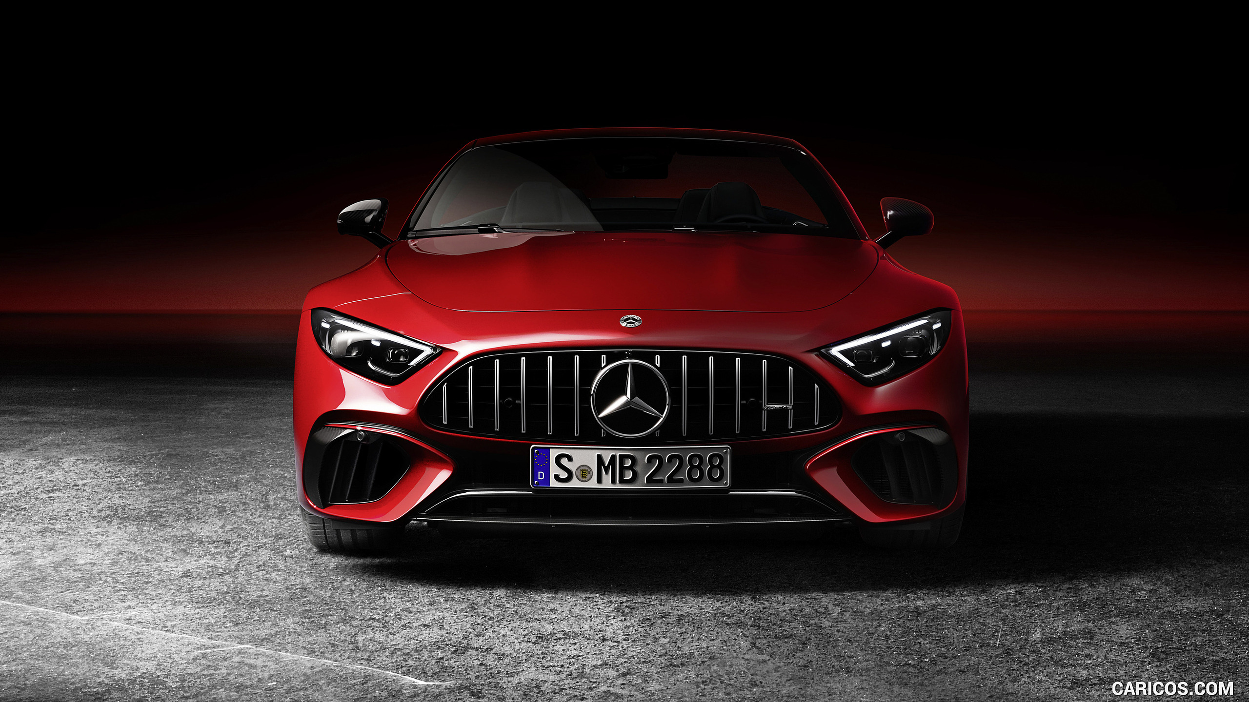 2022 Mercedes-AMG SL 63 4MATIC+ (Color: Patagonia Red Metallic) - Front, #49 of 235