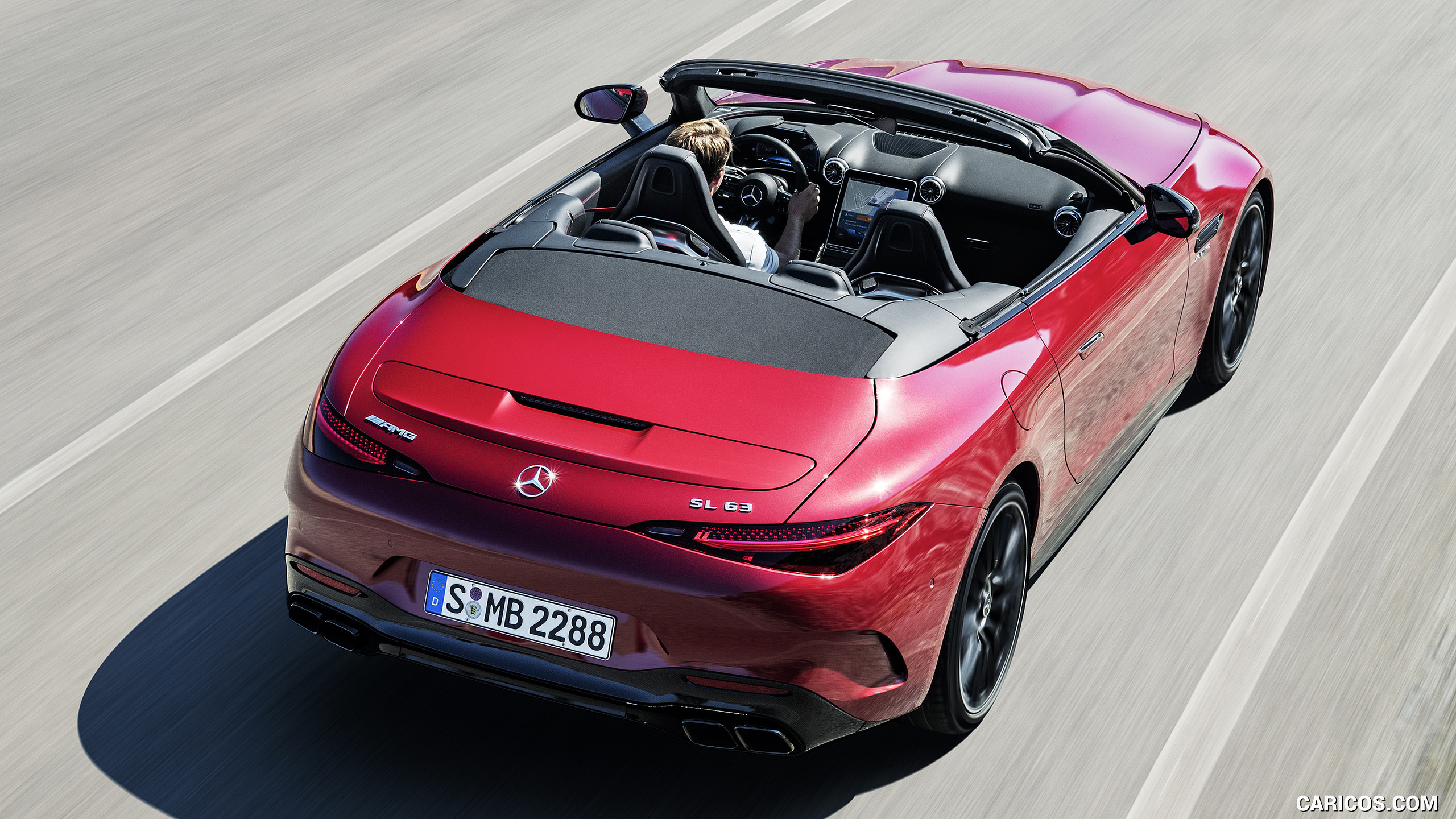 2022 Mercedes-AMG SL 63 4MATIC+ (Color: Patagonia Red Metallic) - Top, #9 of 235