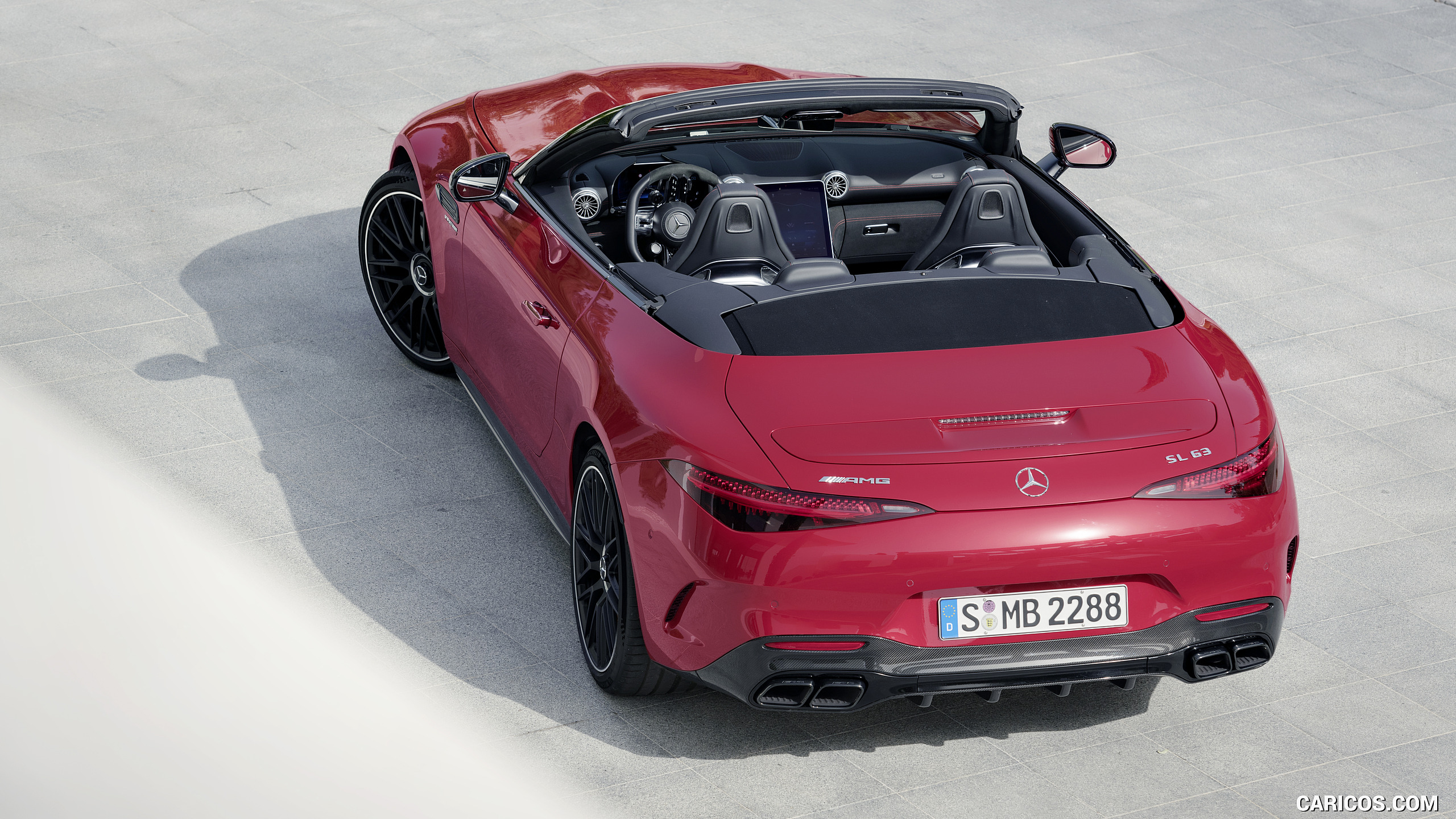 2022 Mercedes-AMG SL 63 4MATIC+ (Color: Patagonia Red Metallic) - Top, #19 of 235