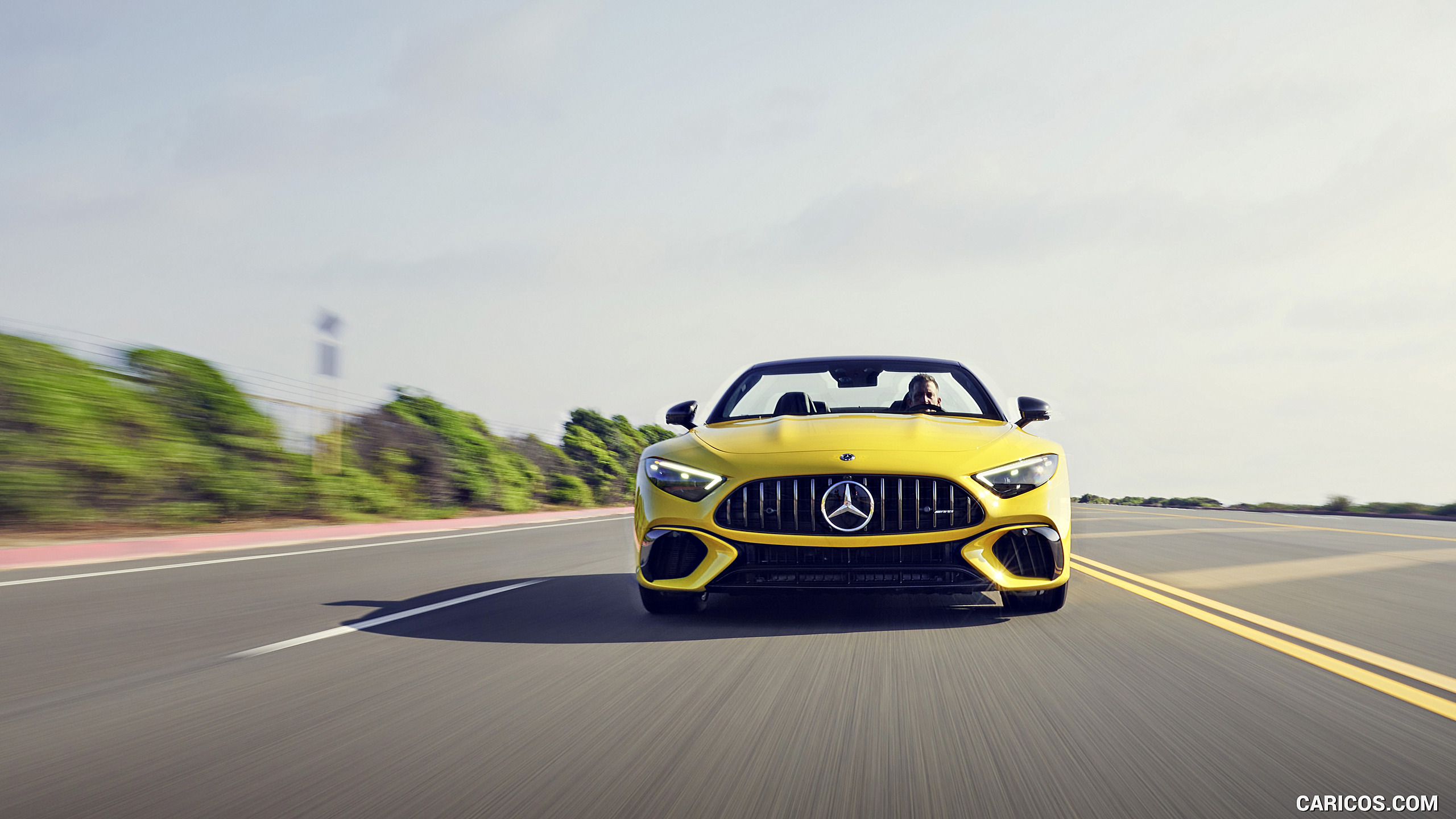 2022 Mercedes-AMG SL 63 4MATIC+ (Color: Sun Yellow), #187 of 235