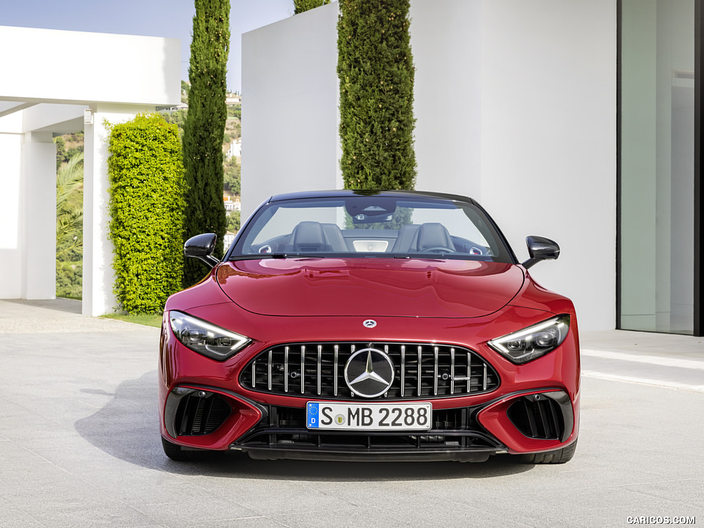 2022 Mercedes-AMG SL 63 4MATIC+ (Color: Patagonia Red Metallic) - Front