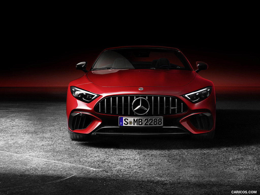 2022 Mercedes-AMG SL 63 4MATIC+ (Color: Patagonia Red Metallic) - Front