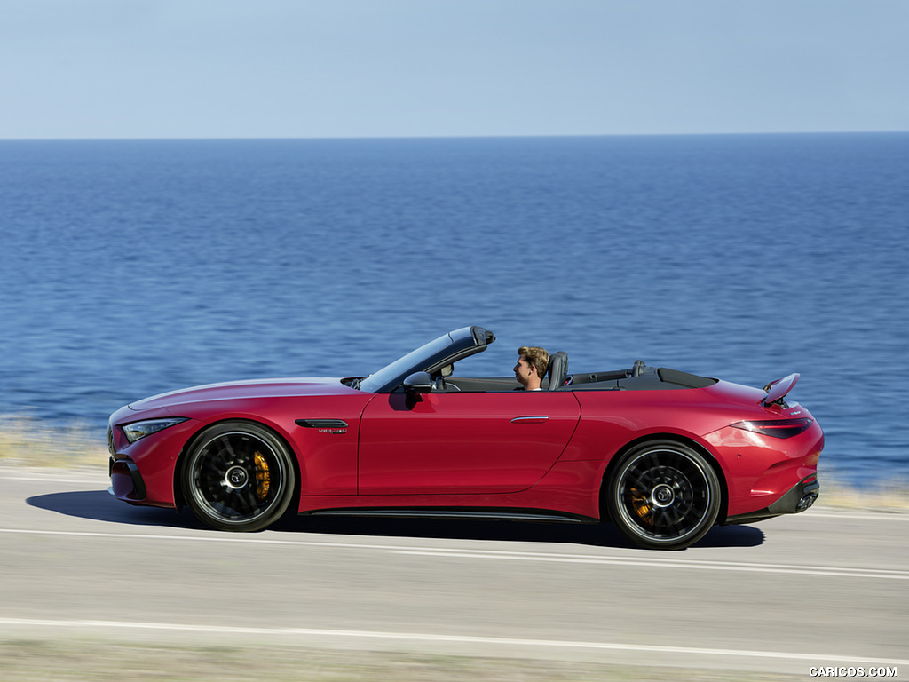 2022 Mercedes-AMG SL 63 4MATIC+ (Color: Patagonia Red Metallic) - Side