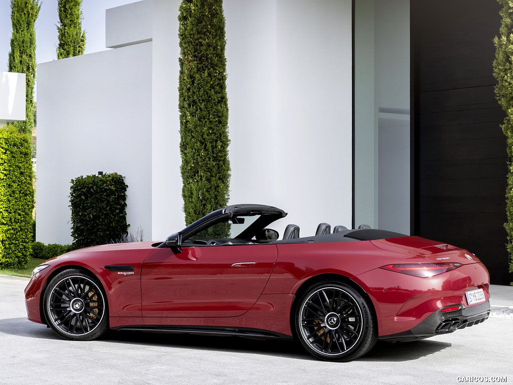 2022 Mercedes-AMG SL 63 4MATIC+ (Color: Patagonia Red Metallic) - Side