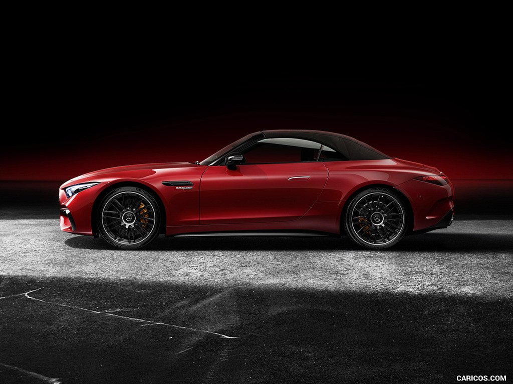 2022 Mercedes-AMG SL 63 4MATIC+ (Color: Patagonia Red Metallic) - Side