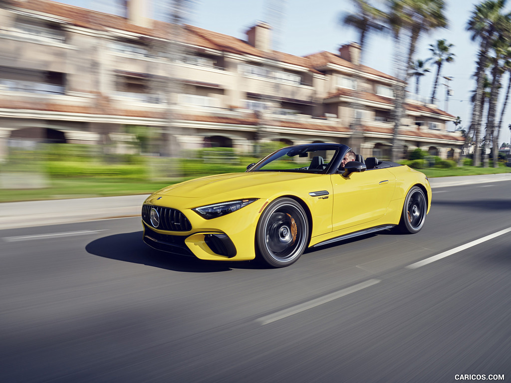 2022 Mercedes-AMG SL 63 4MATIC+ (Color: Sun Yellow)