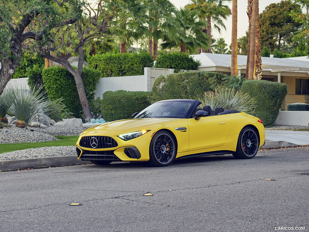 2022 Mercedes-AMG SL 63 4MATIC+ (Color: Sun Yellow)