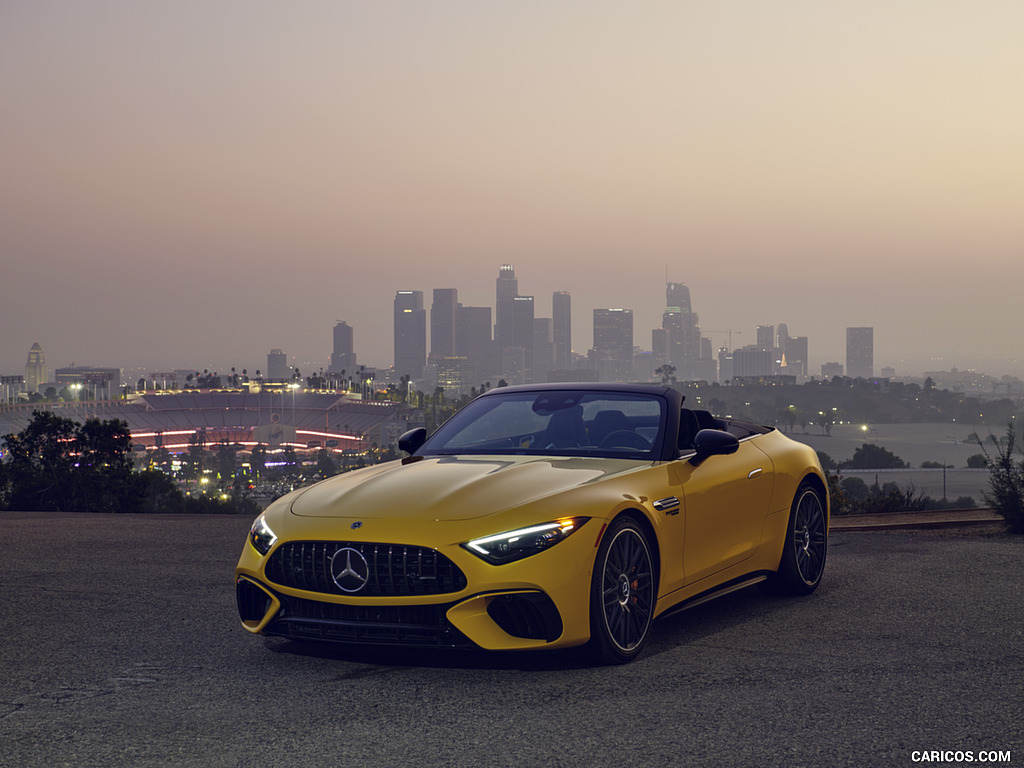 2022 Mercedes-AMG SL 63 4MATIC+ (Color: Sun Yellow)